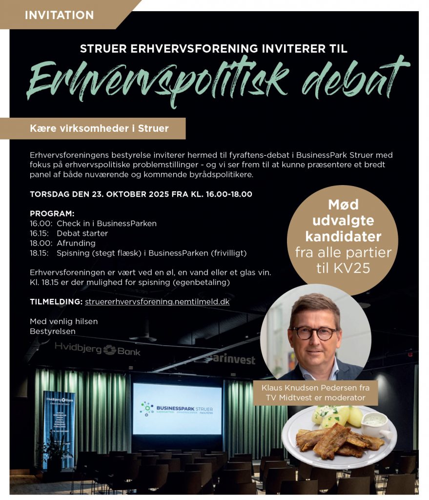 poster Struer erhvervsforening